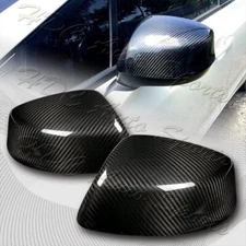For 2012-2013 Honda Civic Coupe/Sedan Real Carbon Fiber Side Mirror Cover Cap