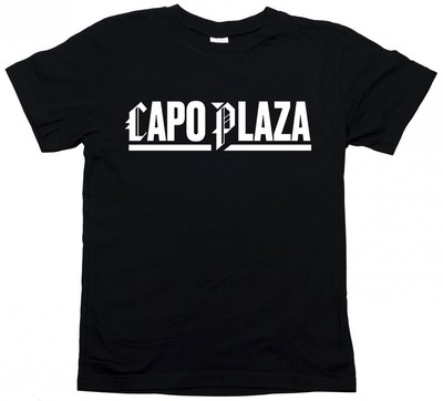 T-Shirt Maglietta CAPO PLAZA CAPOPLAZA 20 - hip hop rap bhmg uomo donna  ver.3 | eBay