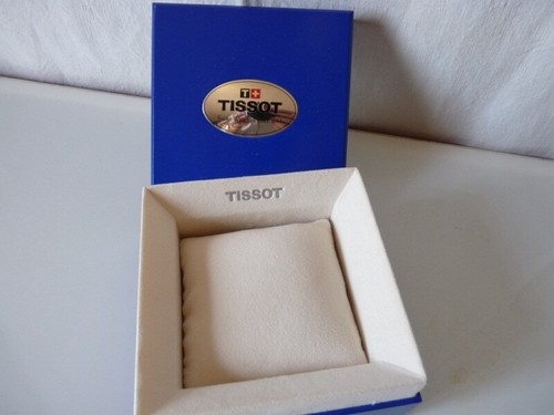 Écrin Boîte Montre Tissot Noir - Neuf Sans étiquettes, Pour Ranger Ou Offrir Une Montre