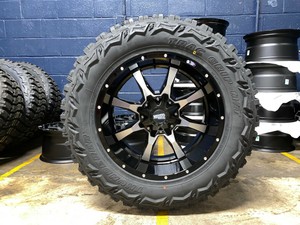 20x10 Black Moto Metal Mo970 35 Mt Wheels Rims Tires 8x6 5 Dodge Ram 2500 3500 Ebay