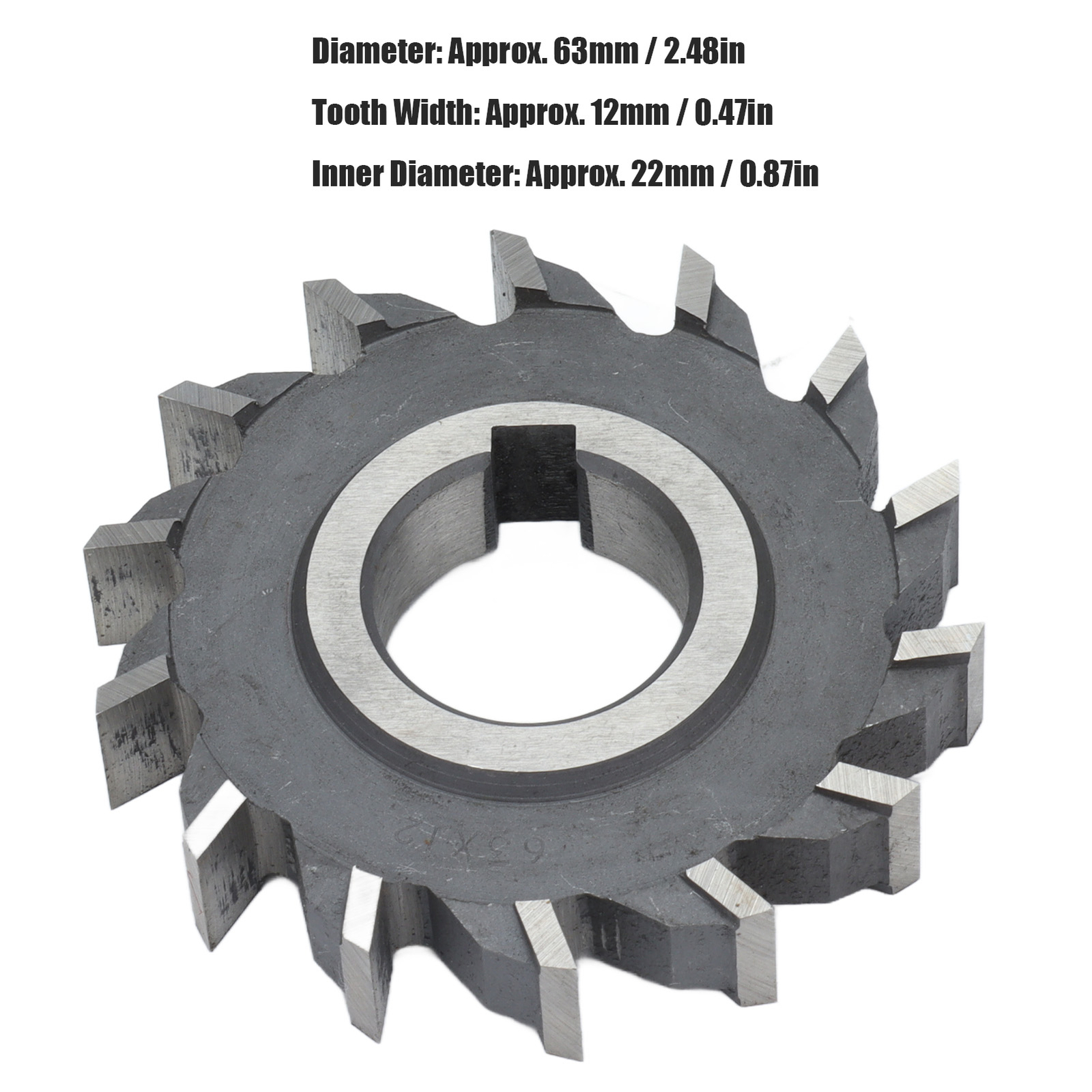 Straight Tooth Milling Cutter High Speed Steel Disc Gear Cutters