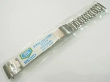 NEW 19MM STAINLESS STEEL BRACELET POGUE 6139-6002/6005 /6000 CHRONOGRAPH WATCH