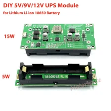 Lithium Li-ion 18650 Battery Charger 5V 9V Converter Module DIY UPS Power Supply