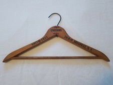 Vintage wooden clothes hanger