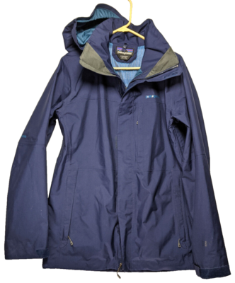 Patagonia Snowshot H2NO Recco Vented Waterproof Shell Blue Ski