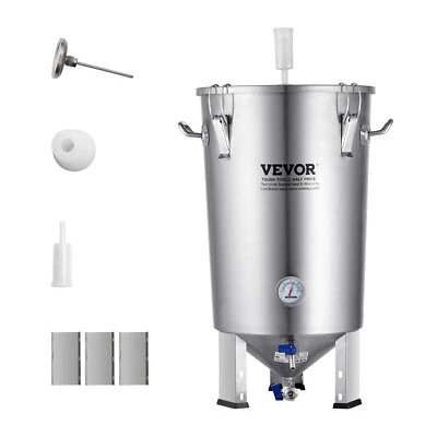 Uimoso Cuve de fermentation 30 L en acier inoxydable 304 pour brassage de bière - Photo 1/4