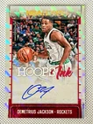Demetrius Jackson 2017-18 Panini NBA Hoops - Hoops Ink #HI-DJK Auto (AU)