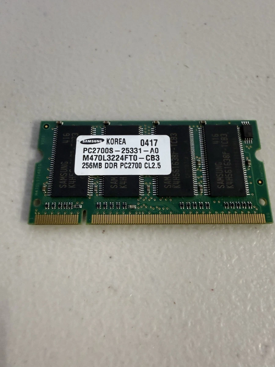 256MB DDR-333 Computer RAM | Updated Oct 2026