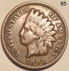 1907 Indian Head Penny Cent