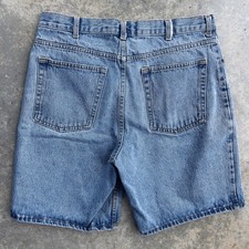 Route 66 Denim Shorts Mens 32 Blue Light Wash Relaxed Fit Vintage 90s Style