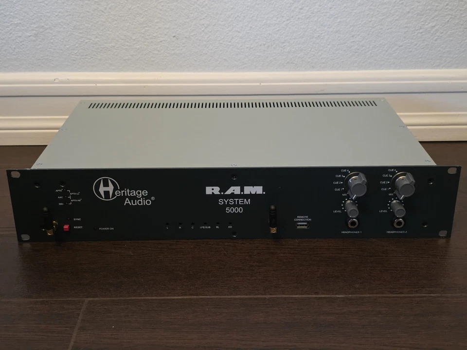 Heritage Audio RAM 5000 5.1 Rackmount Studio Monitoring System w/Remote NEARMINT - Image 2 of 4
