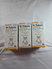 3 PACK Dr. Talbot's Baby Tooth Gel for Sore Gums, Naturally Inspired, .53 Oz