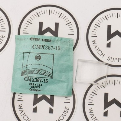 Vintage GS CMX367-15 Crystal Elgin 24.1 x 18.4 New Old Stock Part (MX)