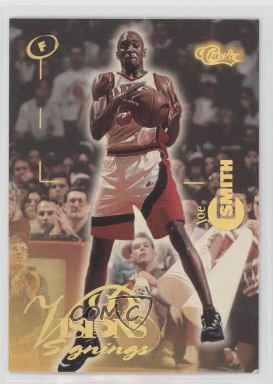 1996 Classic Visions Signings Joe Smith #9 1f8