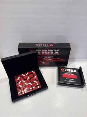Vintage Deluxe Trax Two Player Strategy Tile Game 1987