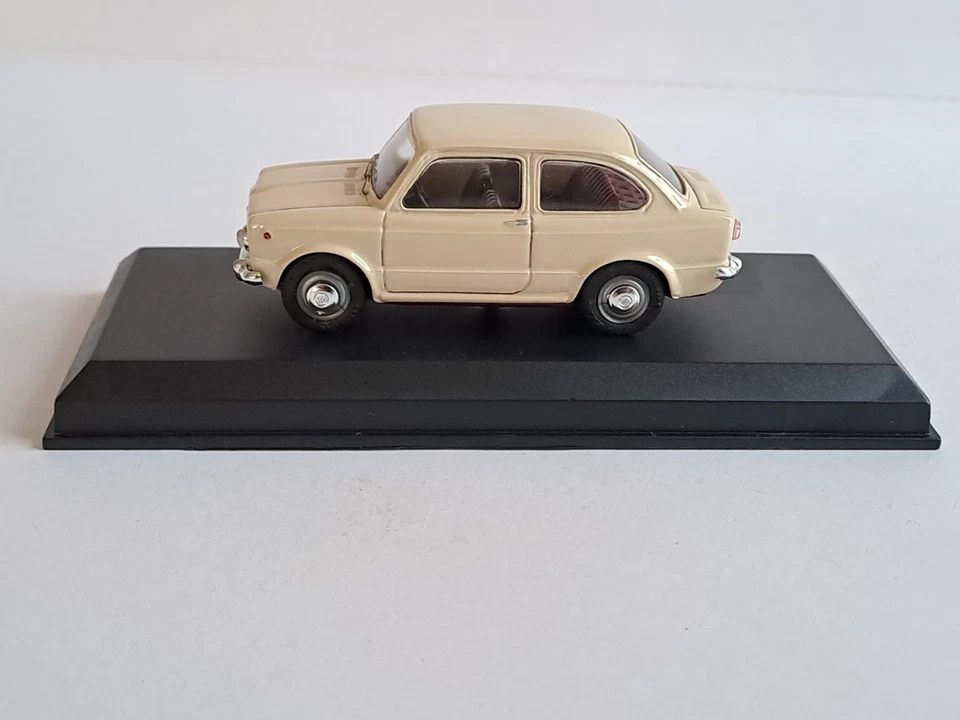 Tel Model 1:43 - Tel 04 FIAT 850 CIVILE SABBIA MADE IN ITALY RESINA - Immagine 2 di 4
