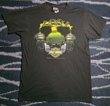 Harley Davidson Looney Tunes Marvin the Martian Shirt L Hideout Joplin, Mo Black