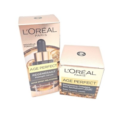 L Oreal Paris Pflege Set Gesicht Hautpflege Age Perfect Cellular Renewal Anti Ag