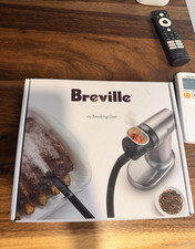 Breville The Smoking Gun Food Smoker Stainless Steel Silver, NEW