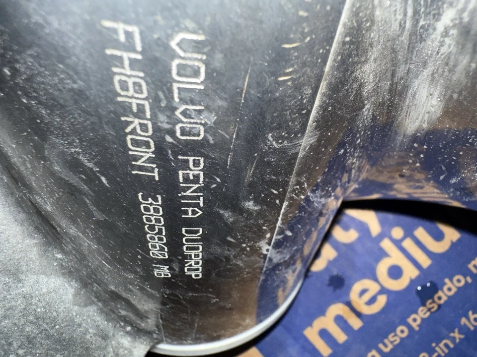 Juego de hélices de acero inoxidable Volvo Penta FH8 Prop Duoprop DPS Foto 2 de 3