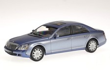 Maybach 57 SWB W240 Cote d Azur blue diecast model car 56151 AutoArt 1:43