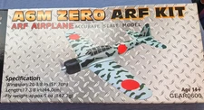Vintage Gravity A6M Zero ARF Kit (similar to Cox Wings)