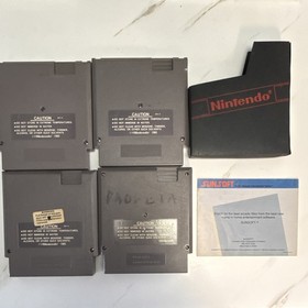 Nintendo NES Game Lot Journey to Silius Fester's Quest Pro Wrestling BurgerTime&hellip;