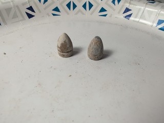 Dug Civil War era .44 cal Colt pistol bullets