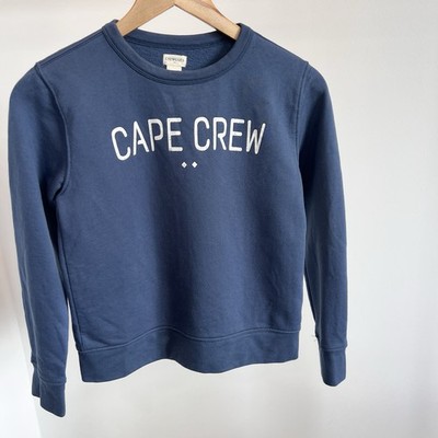 Cape Crew Kids Blue Sweatshirt from Crewcuts - Large Youth 10-11  Crew Neck