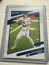 F197 2021 Donruss Football Daniel Jones New York Giants #78