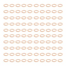 100Pack Oil Drain Plug Gasket Washer Repair For Mercedes-Benz 007603-014106 Part