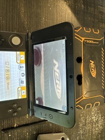 Nintendo 3DS XL Handheld System Blue/Black Console, Stylus, Charger, And Case.