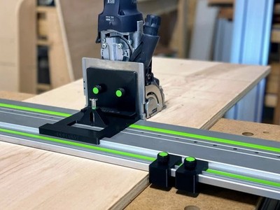 DomiRal LR 32 Plate, compatible with Festool LR32 Rail - Index your Domino off y