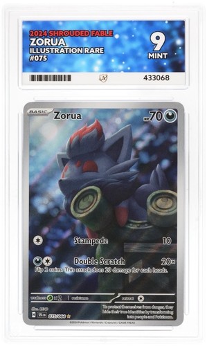 Zorua graded ACE 9 for sale on eBay