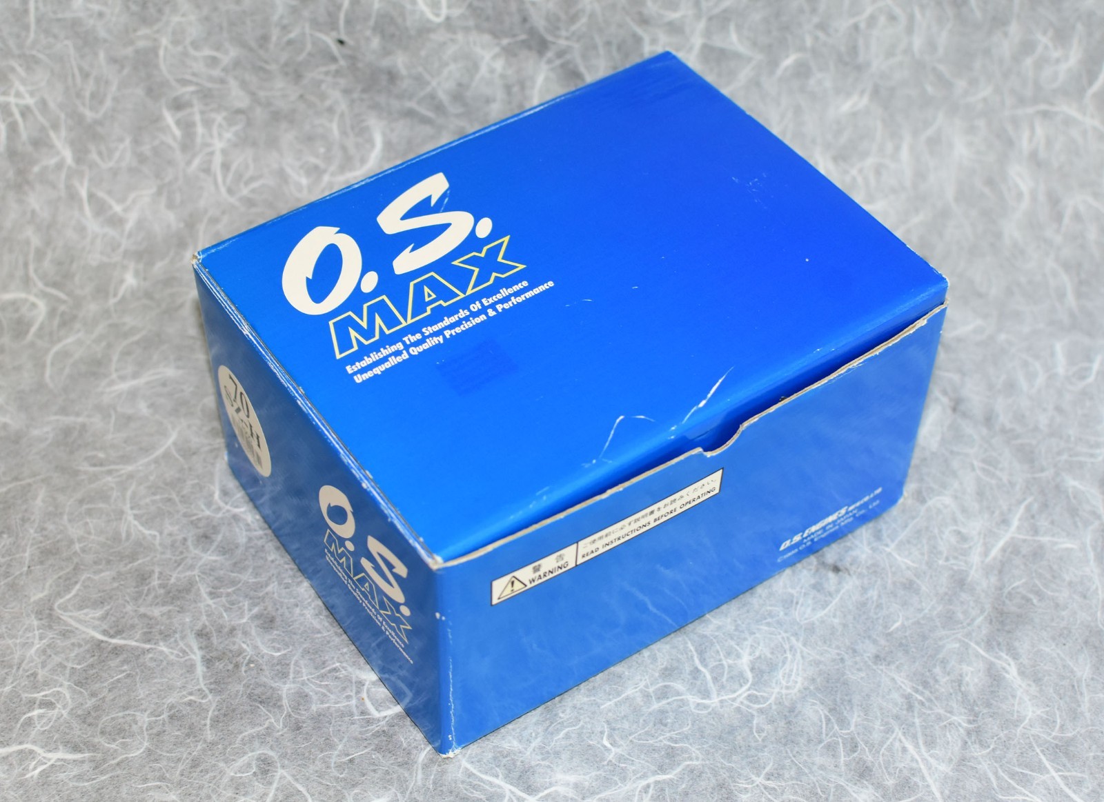 O.S. Max 70SZ-H RING 2-Stroke Helicopter Engine #17000 *GOOD* Condition