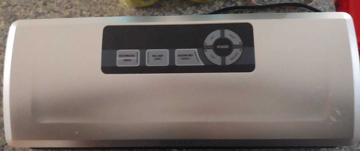 Potane VS2690 Silver Black Corded Electric 120 Watts Vacuum Sealer Machine