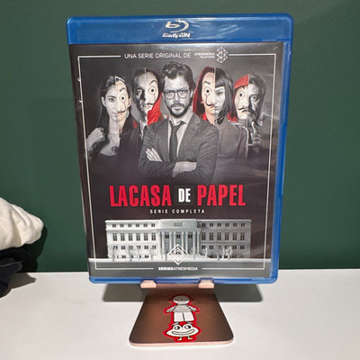 La Casa de Papel Complete Series Box Set Blu-ray Region B Spanish Eng Subs 2018