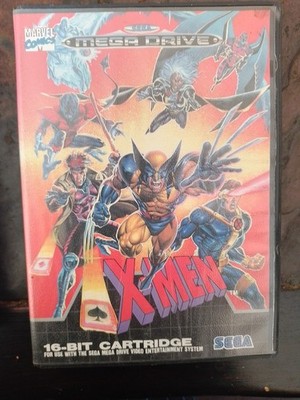X Men  Marvel Comics'' [Sega Mega Drive/Genesis (SMD/SG-PAL)], mit Handbuch (OVP)