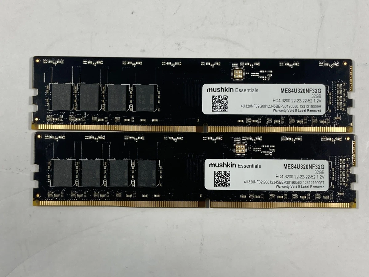25+ PC4-25600 (DDR4-3200) Bus Speed Computer RAM 32 GB Capacity