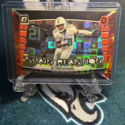2025 Donruss Optic De'Von Achane Black Pandora (RAW)