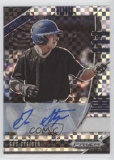 2020 Panini Prizm Draft Picks Power Plaid 14/17 Gus Steiger #PDP147 Auto 1l2