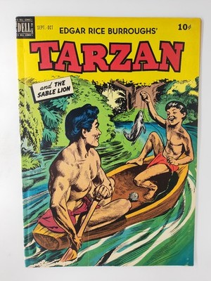 Edgar Rice Burroughs' Tarzan #11 VG/FN Dell Comics Golden Age 1949