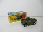 Matchbox Lesney Superfast SF73 Weasel- OLIVE body & base, CHROME HUBS, boxed