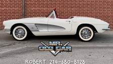 1961 White Chevrolet Corvette   | C1 Corvette Photo 1
