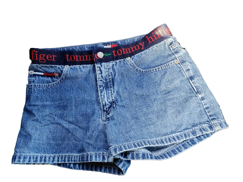 Vintage TOMMY HILFIGER Denim Shorts- Size 5