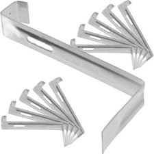 20 Pcs Heavy Duty Roof Tile Clips Stainless Steel Hooks for Roof