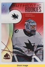2024 Upper Deck SP Game Used Authentic Rookies Red Georgi Romanov #270 READ 1mz4