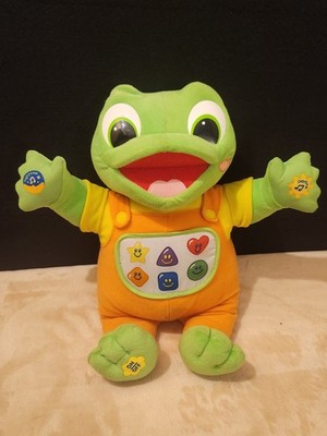 Y2K Baby Tad Leap Frog Hug &Learn Plush Talks And Sings Interactive 2001 Vintage