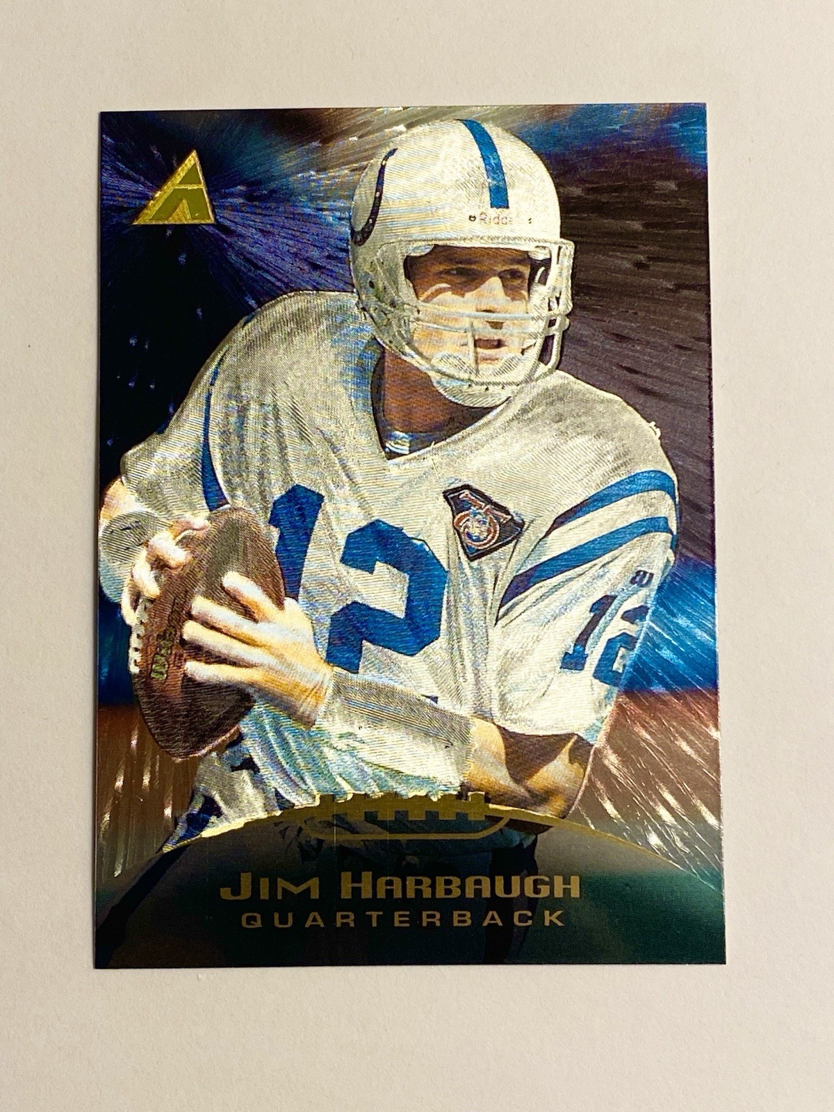 Jim Harbaugh 1995 Pinnacle #87 Trophy Collection Indianapolis Colts