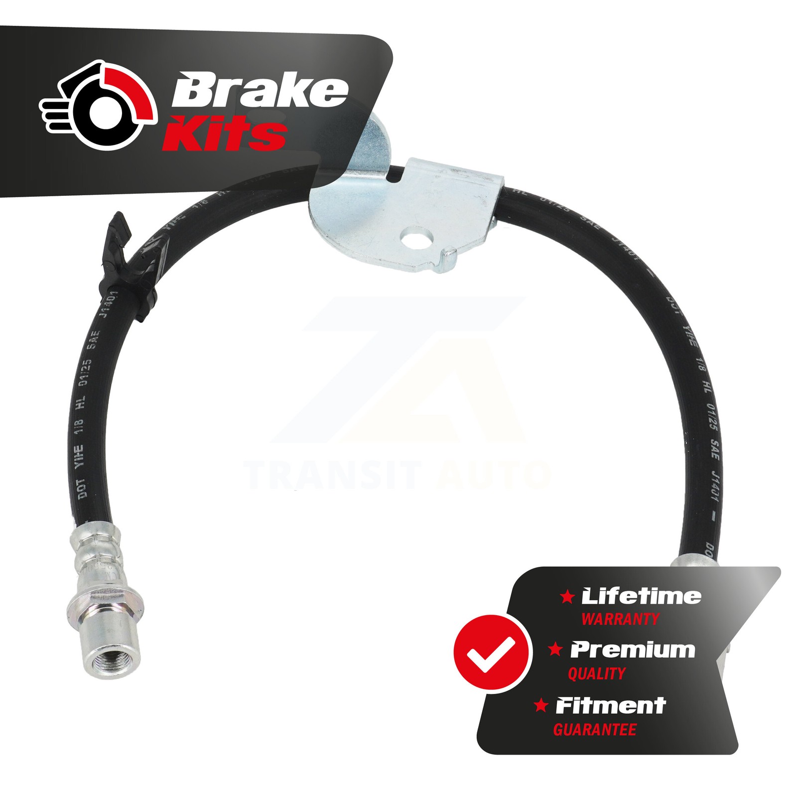 Front Right Brake Hydraulic Hose For 2009-2009 Ford F-150